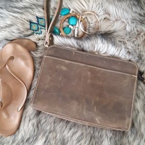 Gorgeous leather clutch